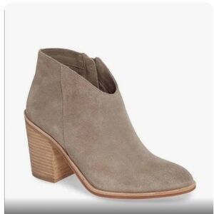 Jeffrey Campbell Kamet Tan Oiled Suede Bootie Size 10